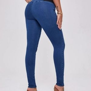 Shein pull on hip hugging jegging